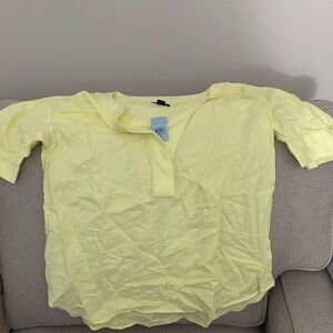 Ann Taylor Yellow Blouse